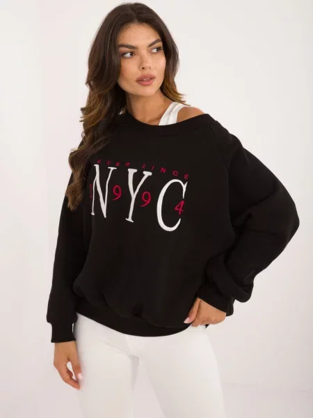 Hanorac cu glugă Fashionhunters cu glugă negru