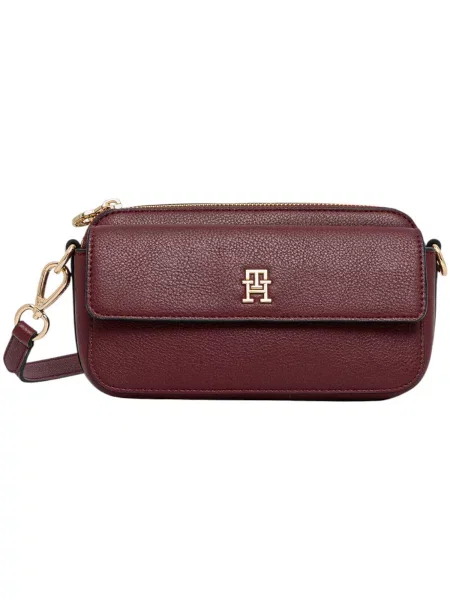 Tommy Hilfiger Geantă poștaș TH ICON roșu