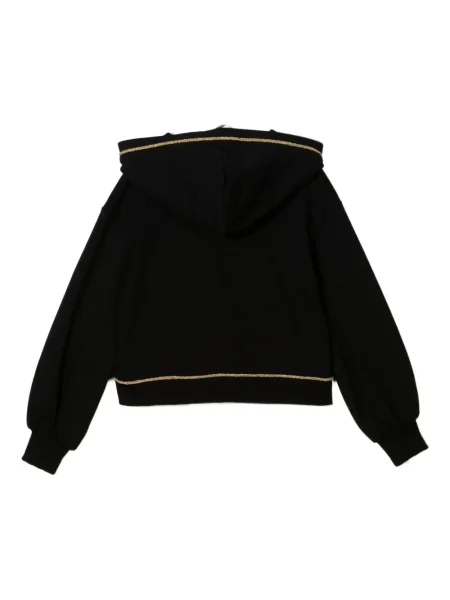 Bluza z kapturem dziecięca Moschino czarna