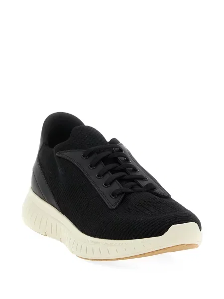 Sneakerși Boss din piele negru