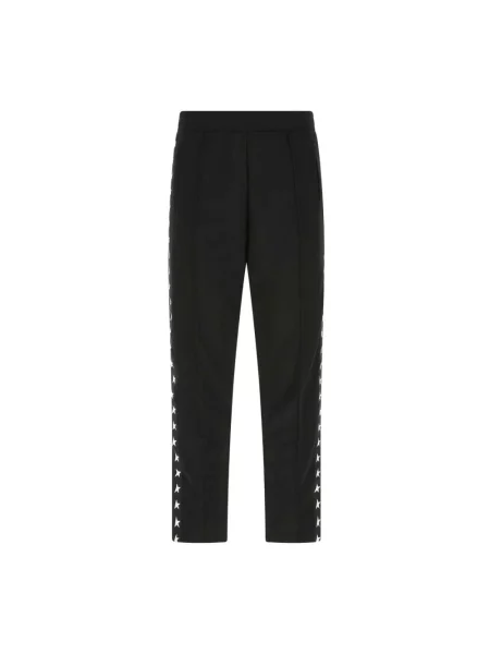 Spodnie Golden Goose z nadrukiem do biegania czarne