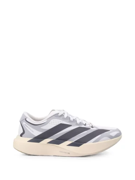 Бягане панталон Adidas с принт на райета розово