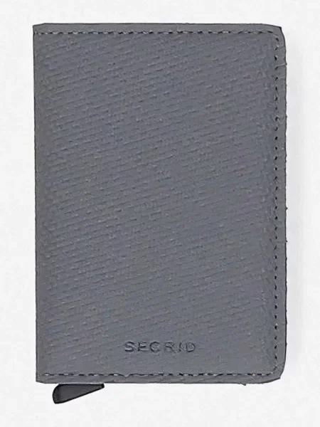 Secrid portofel Portfel Secrid Slimwallet Carbon SCA-COOL GREY gri