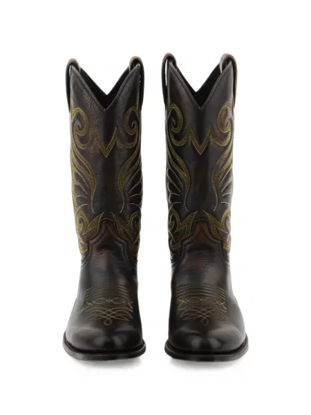 Botine Paul Warmer din piele maro
