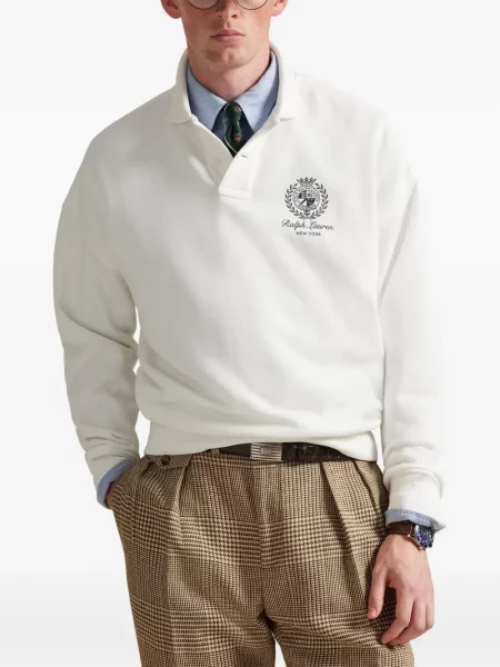 Ριγέ δερμάτινος κάλτσες Polo Ralph Lauren με κορδόνι μαύρο