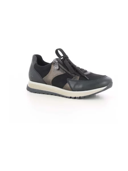 Sneakersy Rieker czarne