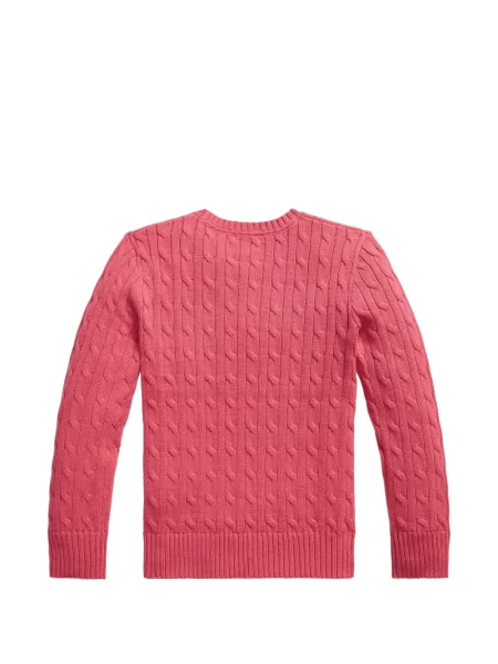 Sweter dziecięcy Polo Ralph Lauren różowy