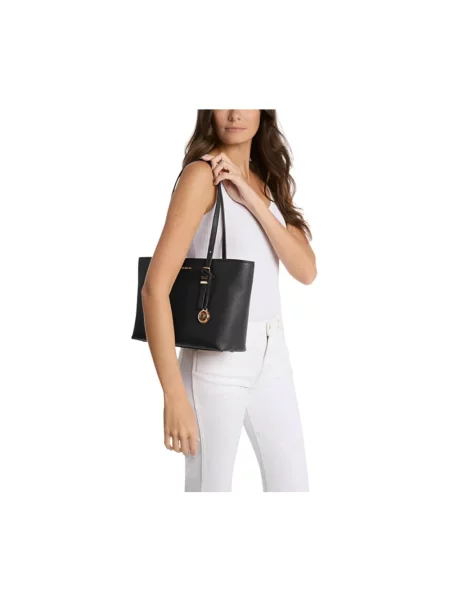 Torebka skórzana Michael Kors skórzana czarna