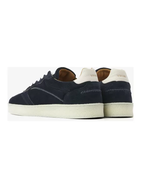 Sneakersy Via Vai skórzane niebieskie