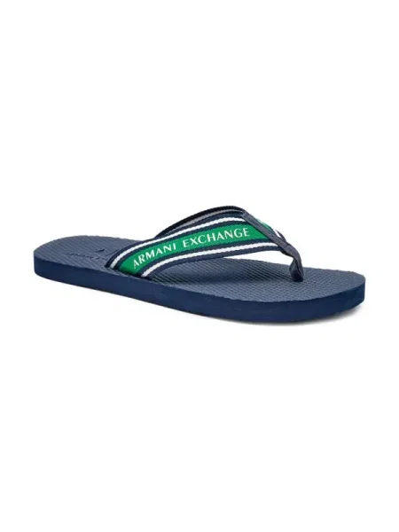 Șlapi Armani Exchange verde