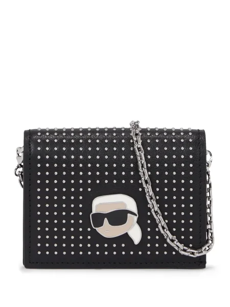 Body Karl Lagerfeld din piele negru