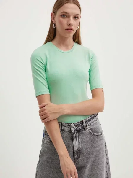 Kratka majica HUGO zelena