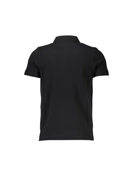 Koszulka polo Cavalli Class z krótkim rękawem czarna