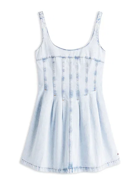 Tommy Jeans Rochie denim albastru