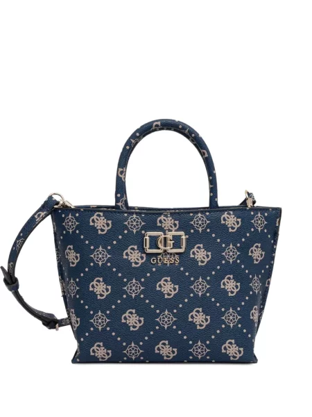 Shopper táska Guess nyomtatás kék