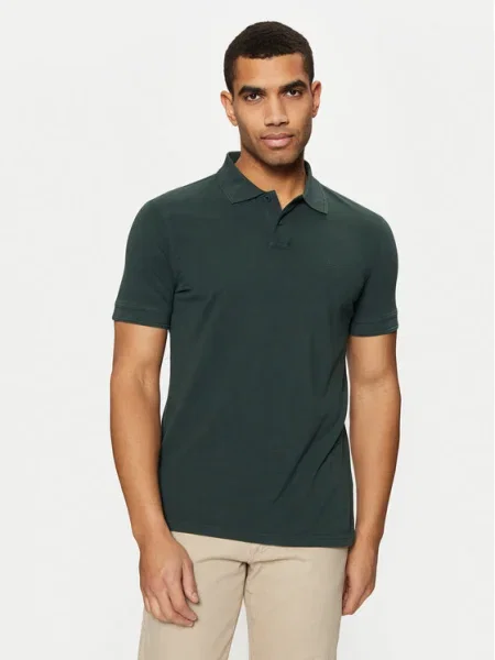 BOSS Tricou polo Prime Verde Regular Fit portocaliu
