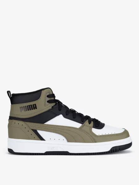 Sneakersy dziecięce Puma zielone