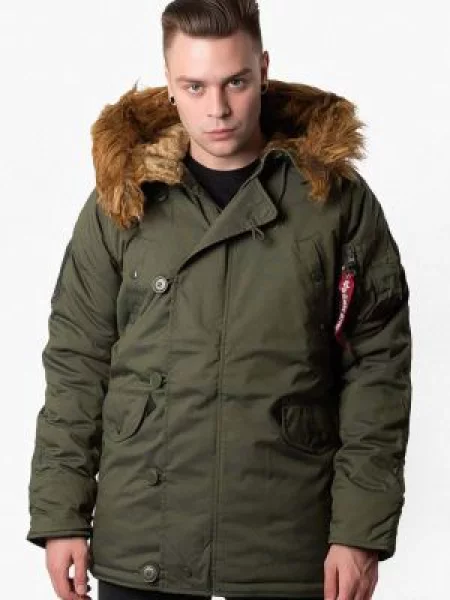 Alpha Industries geacă Explorer bărbați de iarnă verde