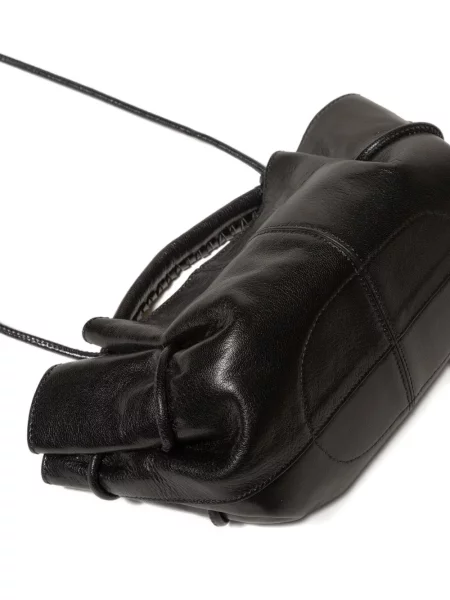 Mini geanta crossbody Hereu țesută negru