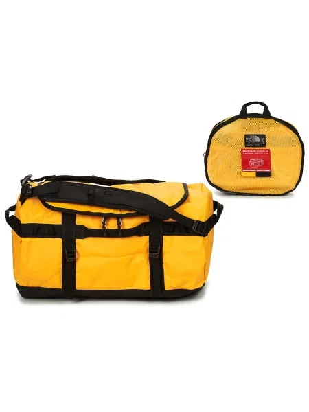 Cestovná taška The North Face Base Camp Duffel S 50 l summit gold/black/npf čierna