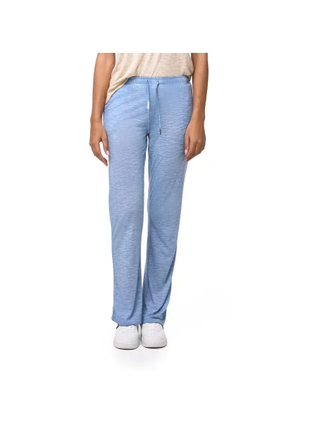 Pantaloni sport Leone 1947 din dantelă albastru