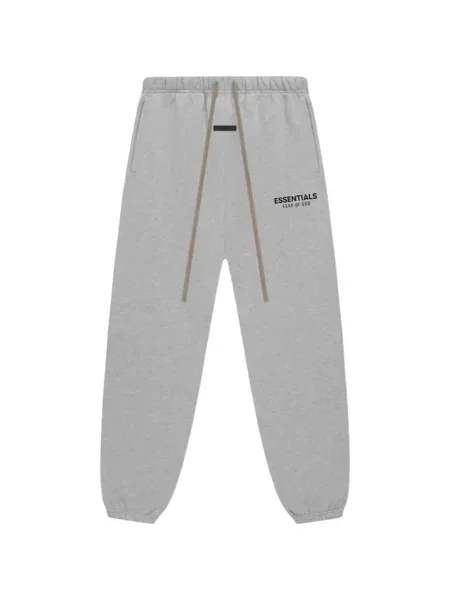 Șnur de strângere pantaloni Fear Of God Essentials alergare gri