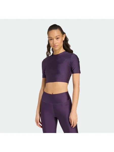ADIDAS PERFORMANCE Tehnička sportska majica Essentials patlidžan