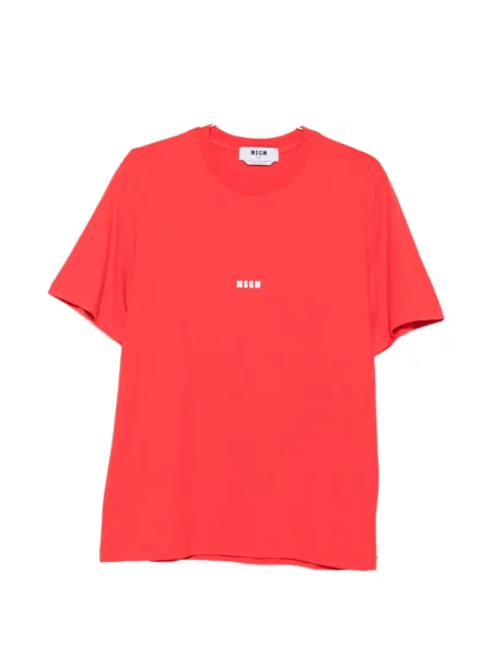 Tricou Msgm cu imagine roșu