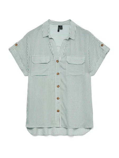 VERO MODA Bluză VMBUMPY opal alb