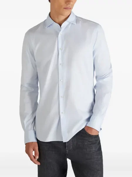 Košile Glanshirt modrá