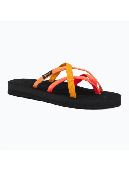 Sandale pentru femei Teva Olowahu neon coral multi