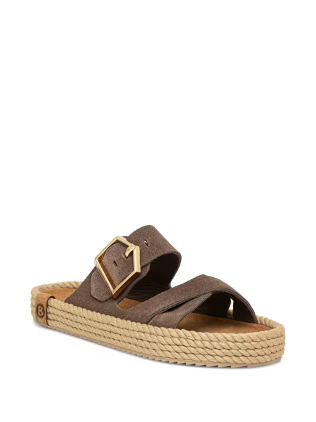 Espadrile Bohonomad cu cataramă maro