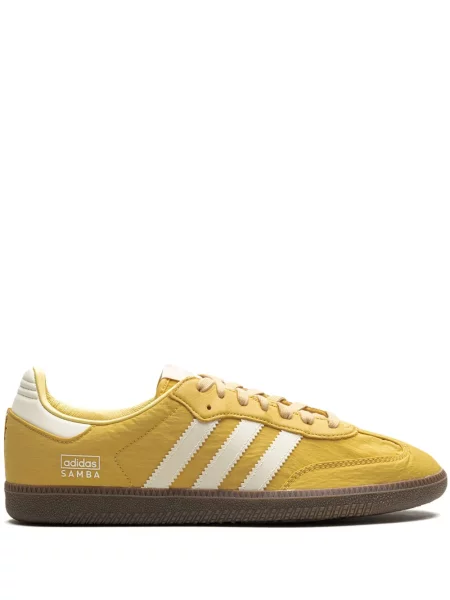 Sneakerși Adidas Samba cu dungi verde