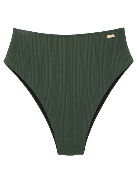 Copenhagen Studios Slip costum de baie închis verde