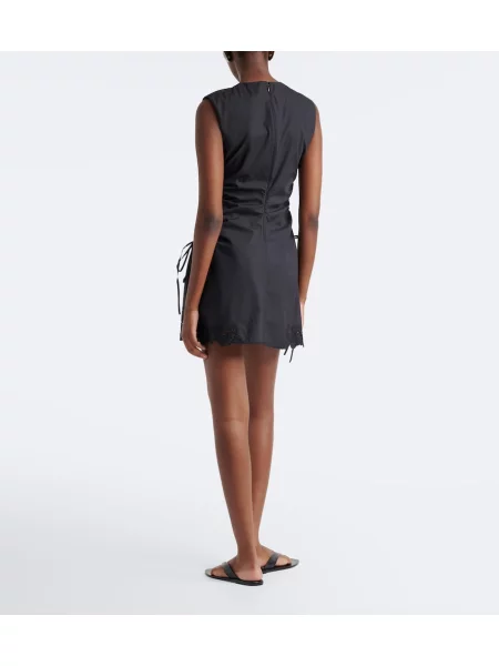 Rochie Sir cu volane negru