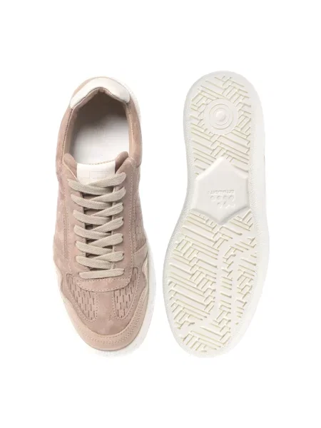 Sneakersy Baldinini zamszowe beżowe