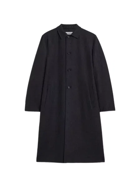 Palton Jil Sander din cașmir gri