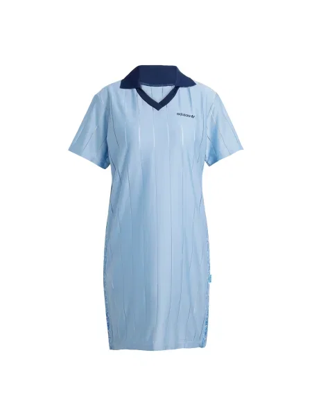 Adidas Originals rochie Liberty mini drept albastru