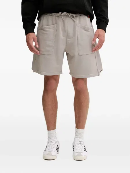 Pantaloni scurți Hurley cu autograf cu cordon gri