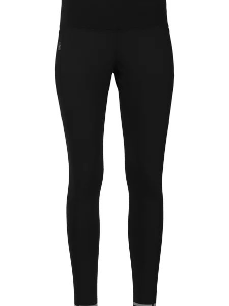 Legginsy termiczne wiatroszczelne Elite Lab Run X2 czarne