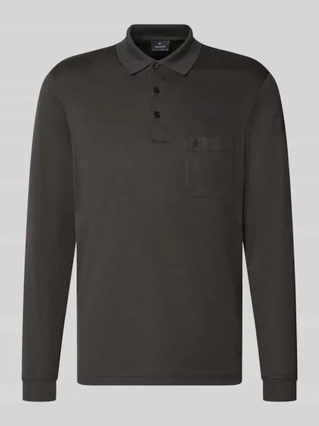 Koszulka polo o kroju regular fit z mieszanki bawełny Ragman