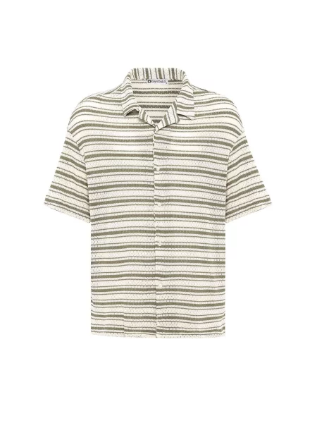 Dandalo Košile khaki / vlny bílé