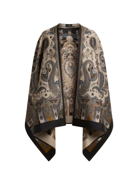 Geacă Etro de lână cu model paisley