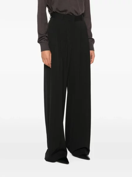 Pantaloni The Row negru