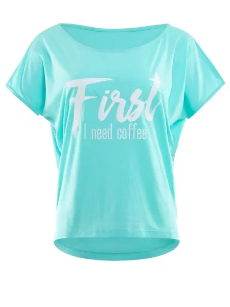 Winshape Tricou funcțional verde mentă alb