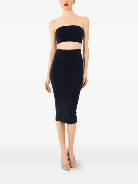 Fustă midi Wolford albastru