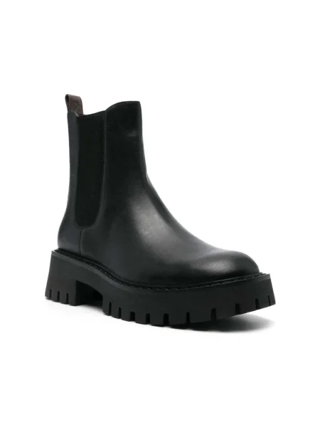 Členková obuv s elastickým prvkom MICHAEL Michael Kors hnedá