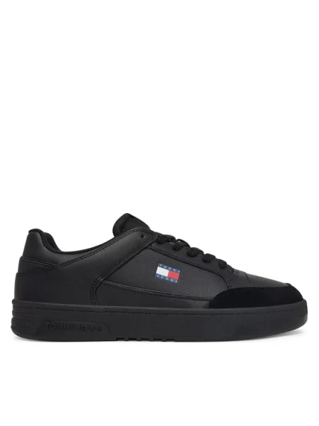 Tommy Jeans Sneakersy Basket czarny