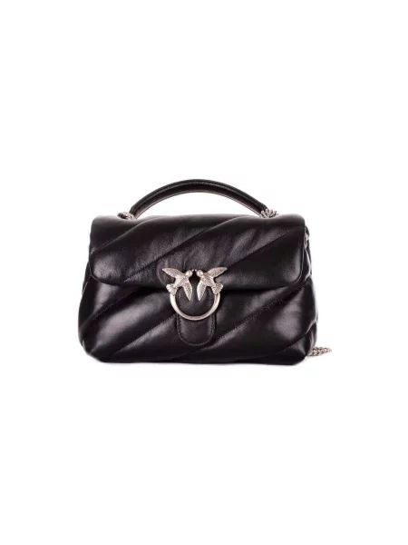 Klasická crossbody kabelka Pinko čierna