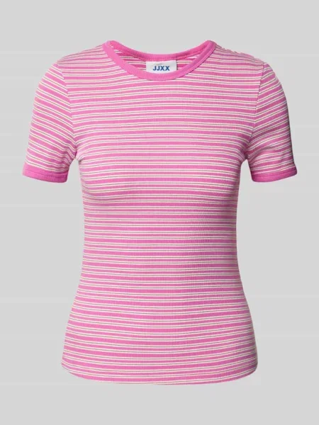 T-shirt z okrągłym dekoltem model FRANKIE' Jjxx